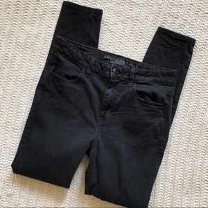 American Eagle hi-rise black jeggings